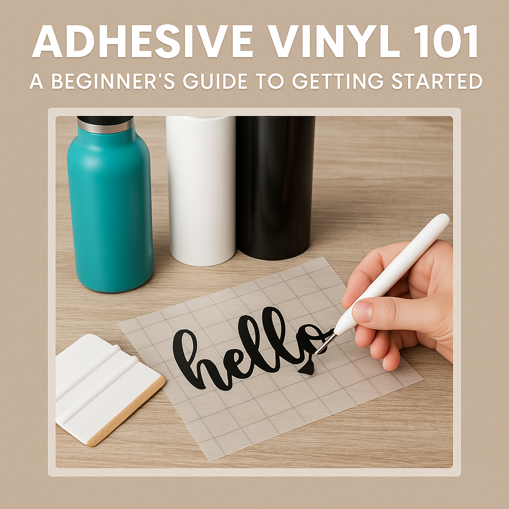 Adhesive Vinyl 101: A Beginner's Guide to Getting Started