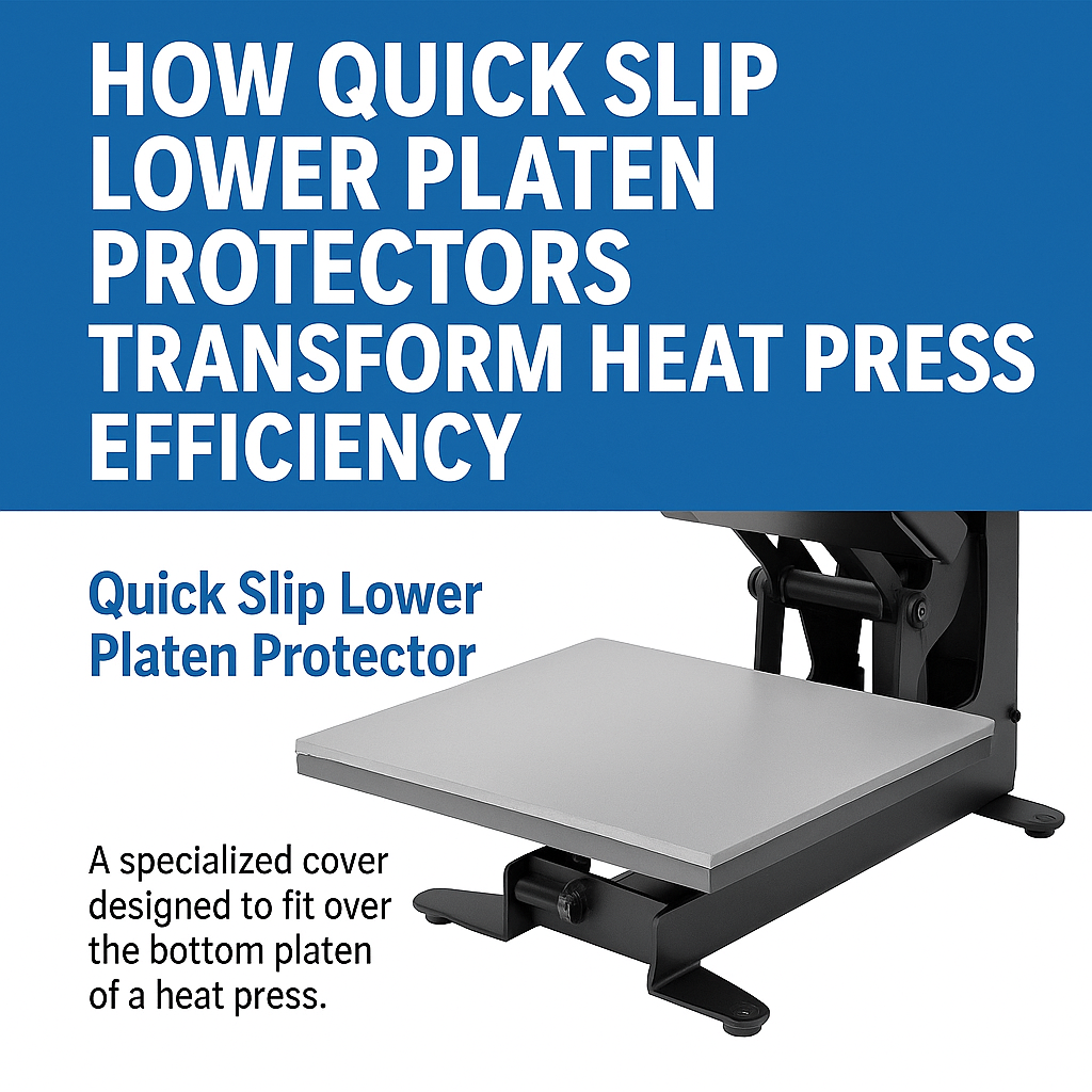 How Quick Slip Lower Platen Protectors Transform Heat Press Efficiency