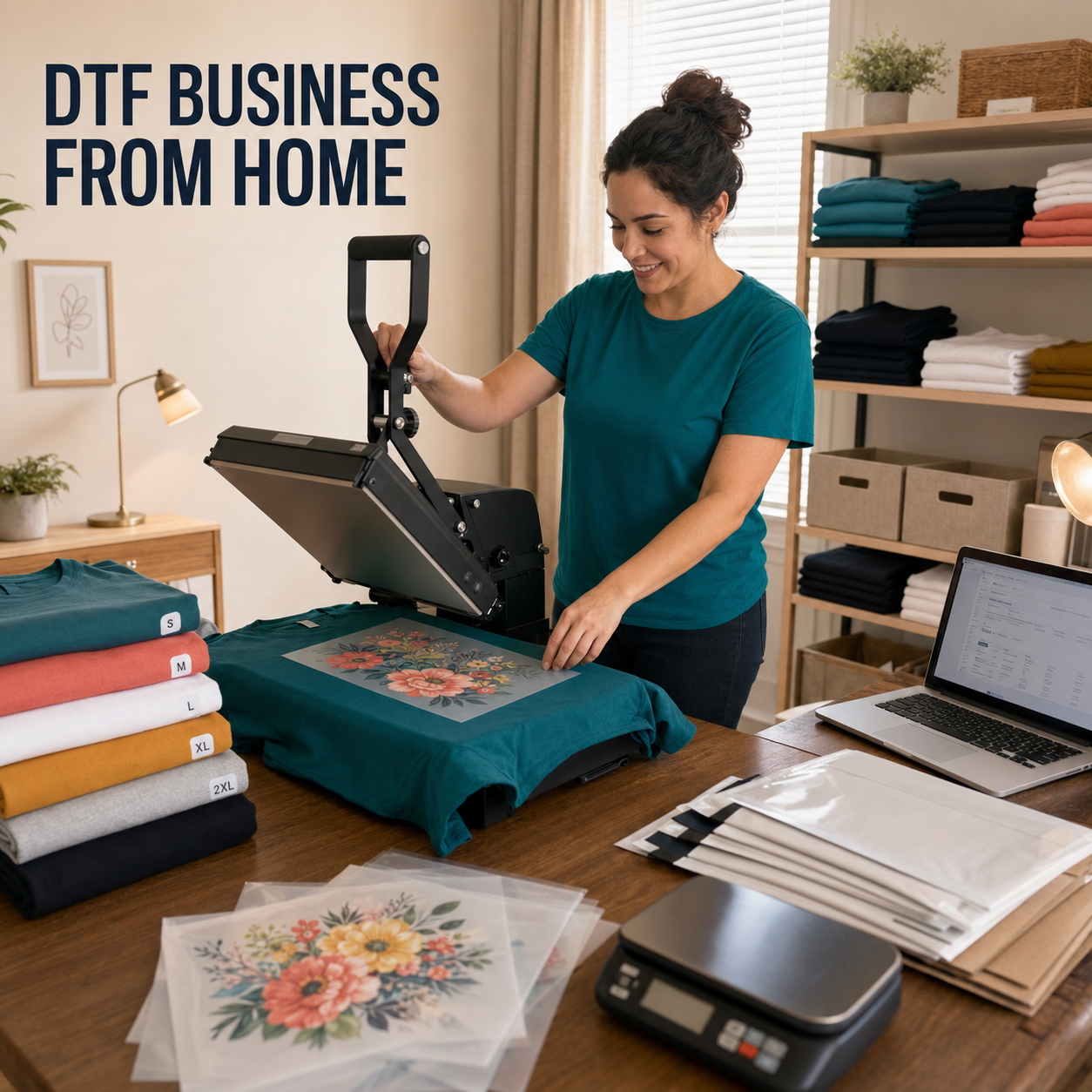 How to Create a DTF Transfer Business from a Spare Bedroom: A Realistic Startup Plan