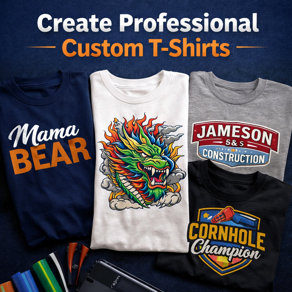 How to Make Custom T-Shirts with Atlanta Vinyl Products