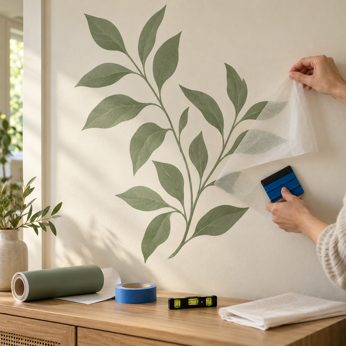 How to Make Wall Decals with Removable Vinyl