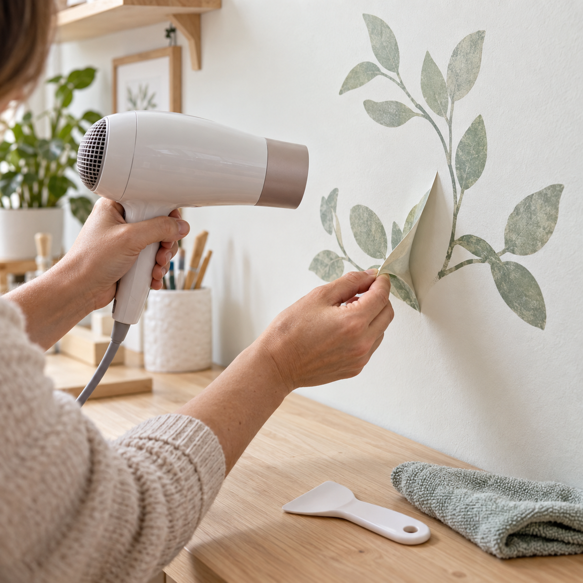 How to Remove Old Adhesive Vinyl from Walls, Cups, and Hard Surfaces