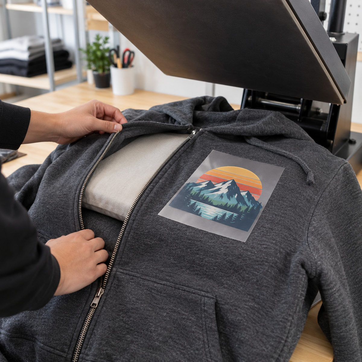 How to Use a Heat Press Pillow for Zippers, Buttons, and Seams