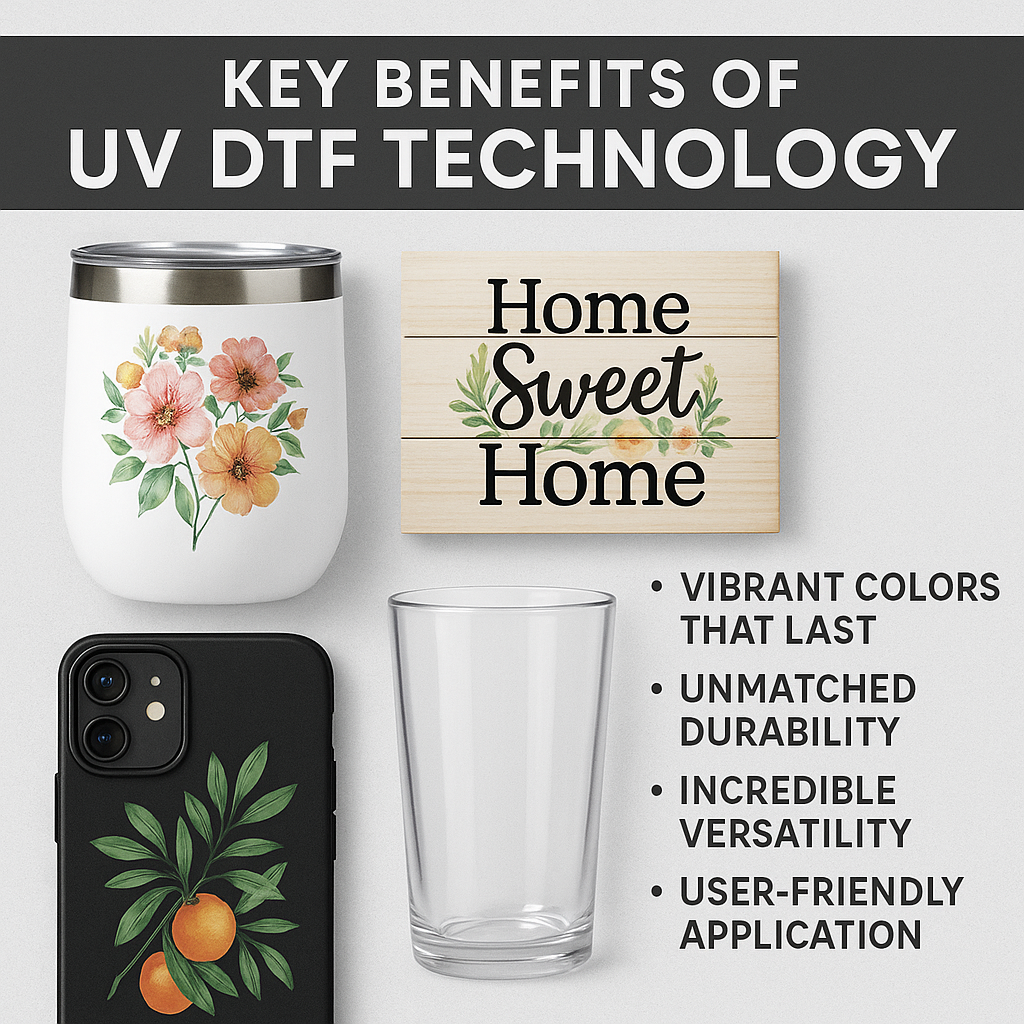 Key Benefits of UV DTF