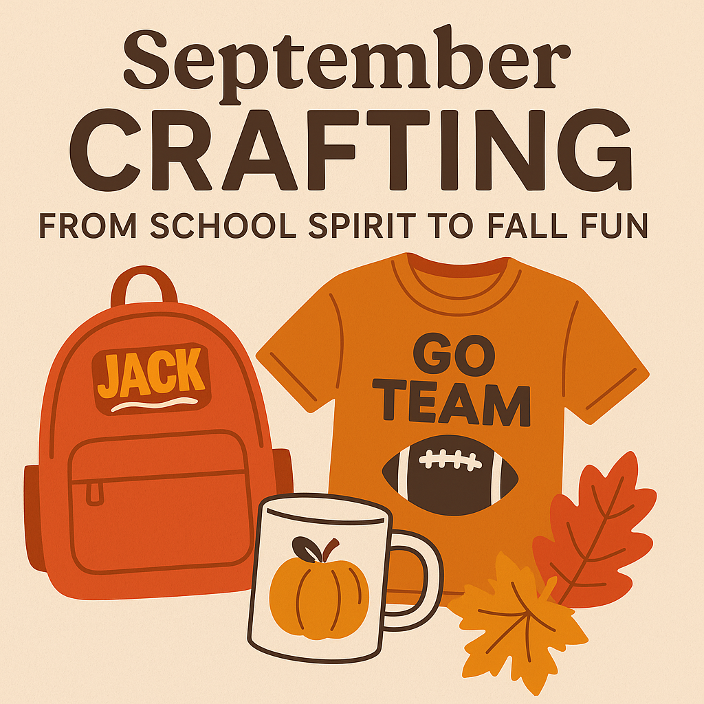 September Crafting: From School Spirit to Fall Fun