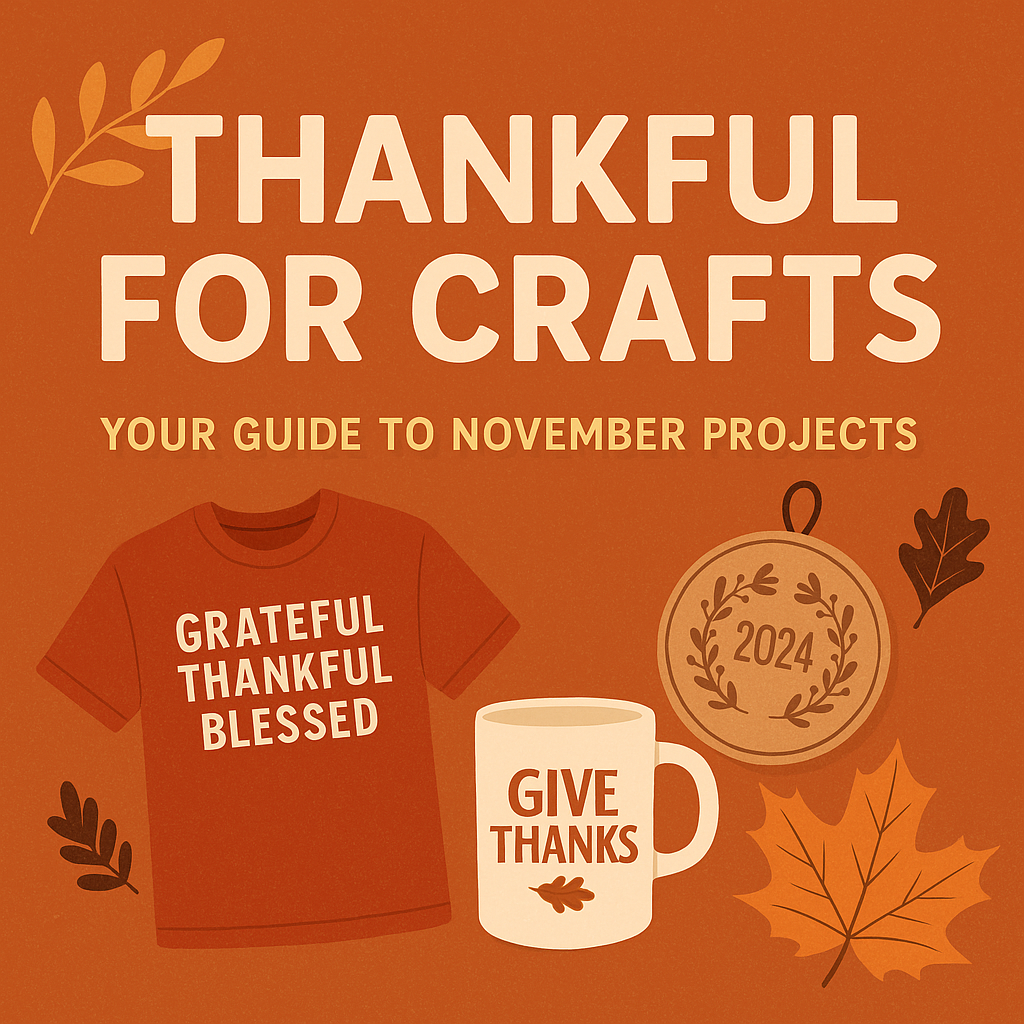 Thankful for Crafts: Your Guide to November Projects