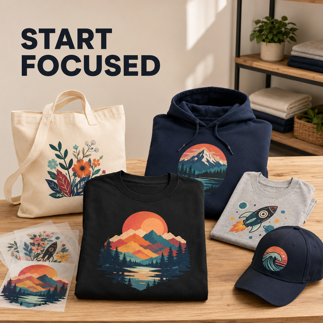 What Products Should You Start With When Launching a Custom Apparel Business?