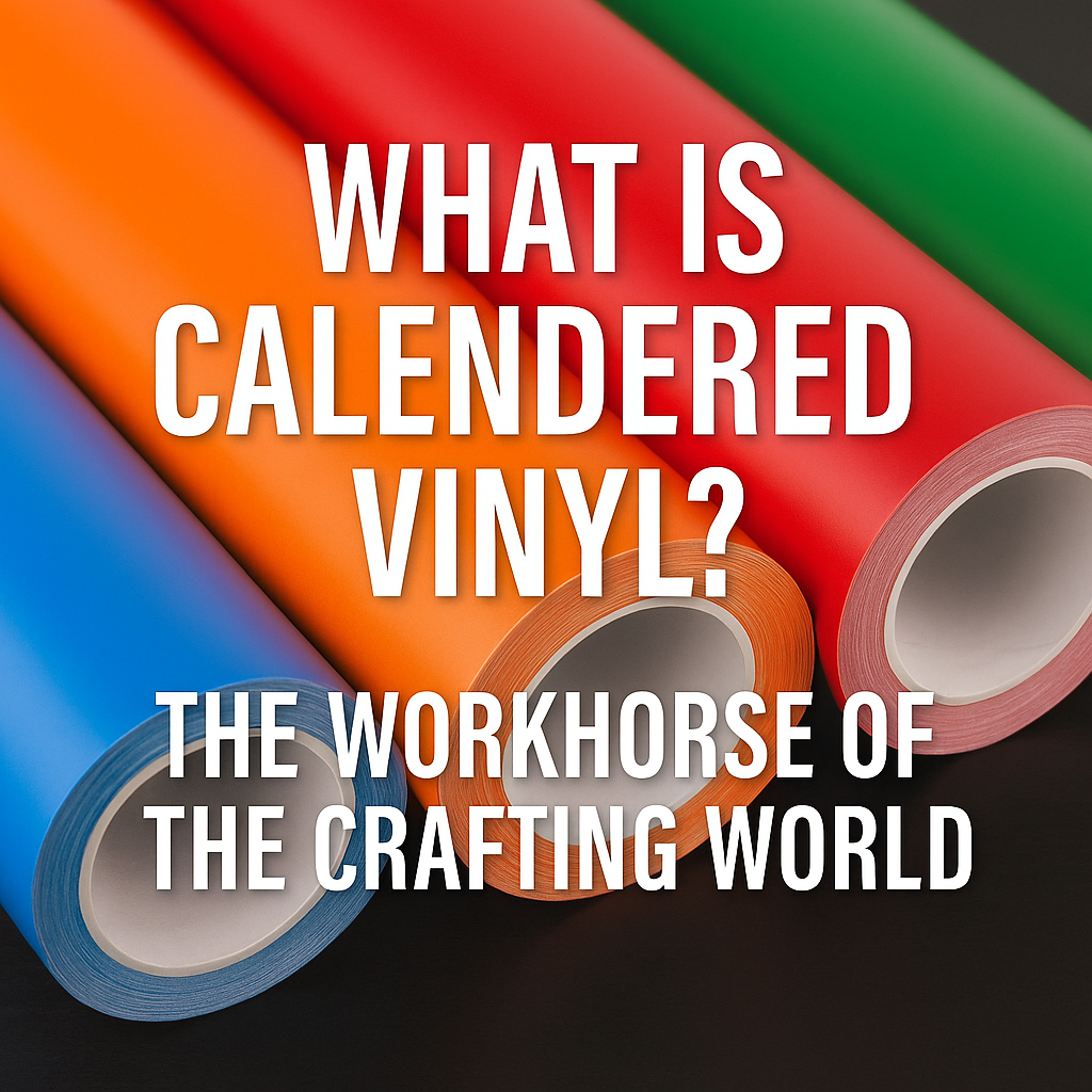 What is Calendered Vinyl? The Workhorse of the Crafting World