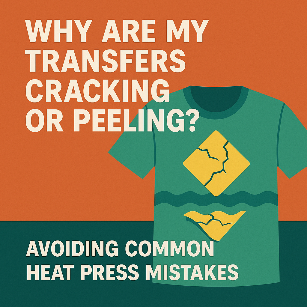 Why Are My Transfers Cracking or Peeling? Avoiding Common Heat Press Mistakes