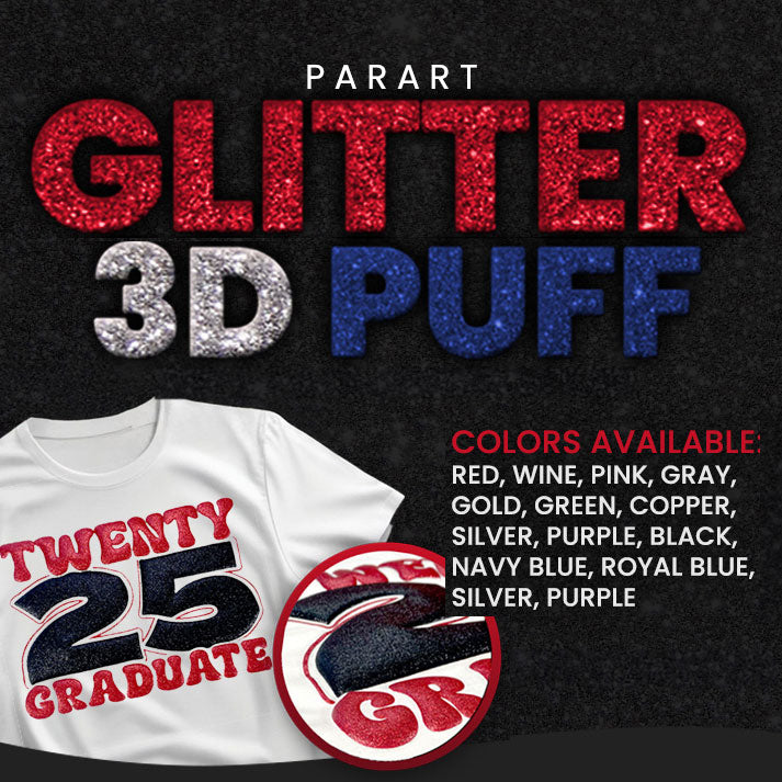 Parart Glitter 3D Puff HTV