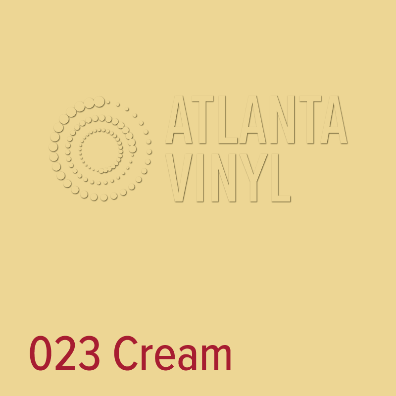 023 Cream Oracal 651 Permanent Vinyl (24" Roll)