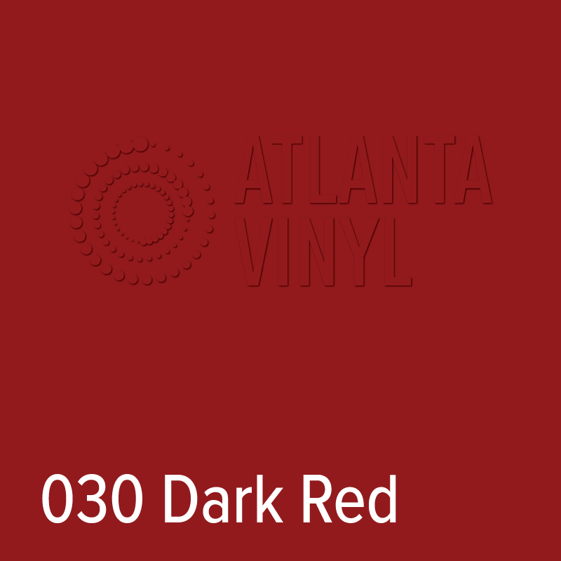 030 Dark Red Oracal 651 Permanent Vinyl (24" Roll)