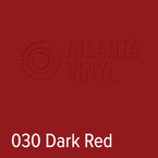 030 Dark Red Oracal 651 Permanent Vinyl (24" Roll)