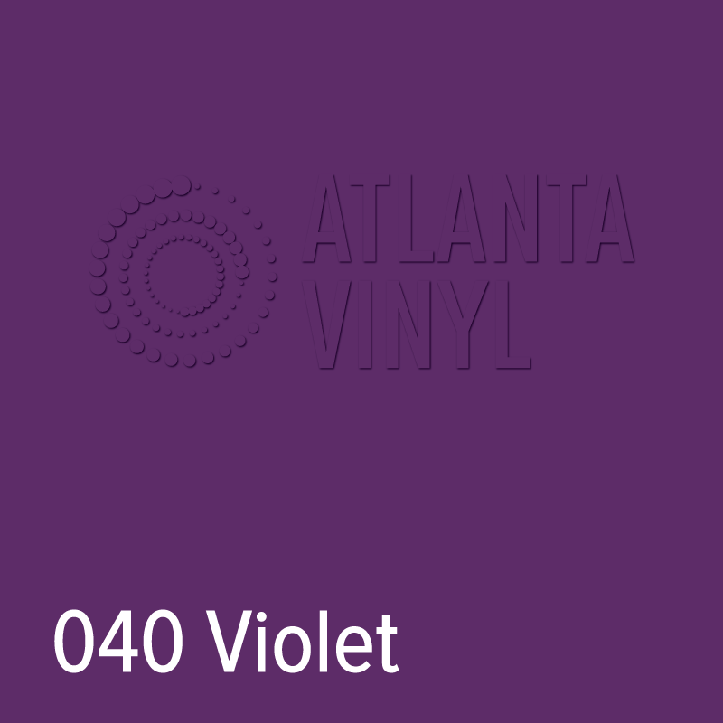 040 Violet Oracal 651 Permanent Vinyl (24" Roll)