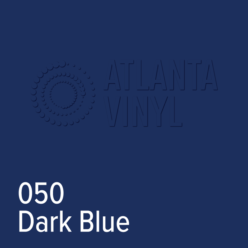 050 Dark Blue Oracal 651 Permanent Vinyl (24" Roll)