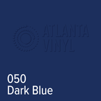 050 Dark Blue Oracal 651 Permanent Vinyl (24" Roll)