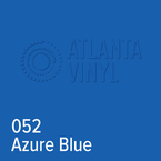 052 Azure Blue Oracal 651 Permanent Vinyl (24" Roll)