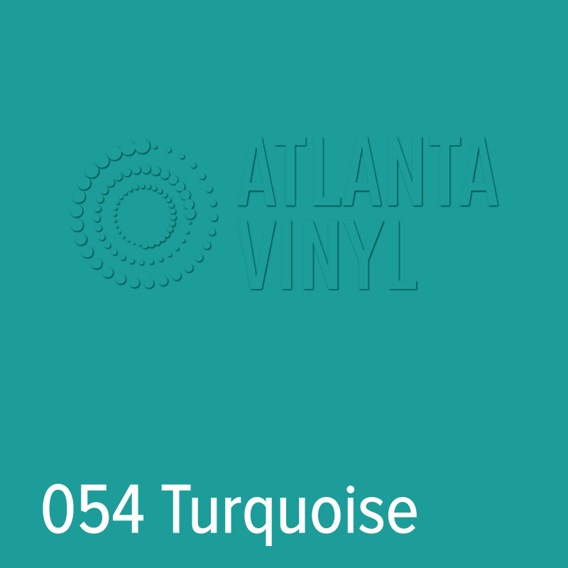 054 Turquoise Oracal 651 Permanent Vinyl (24" Roll)