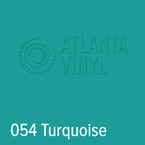 054 Turquoise Oracal 651 Permanent Vinyl (24" Roll)