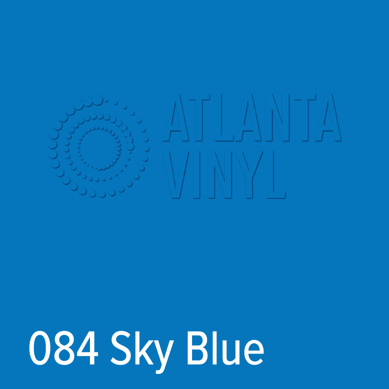 084 Sky Blue Oracal 651 Permanent Vinyl (24" Roll)