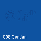 098 Gentian Oracal 651 Permanent Vinyl (24" Roll)