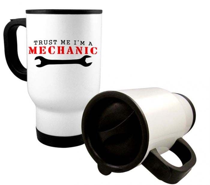 Stainless Steel Sublimation Travel Mug - 14oz - 12/Pack