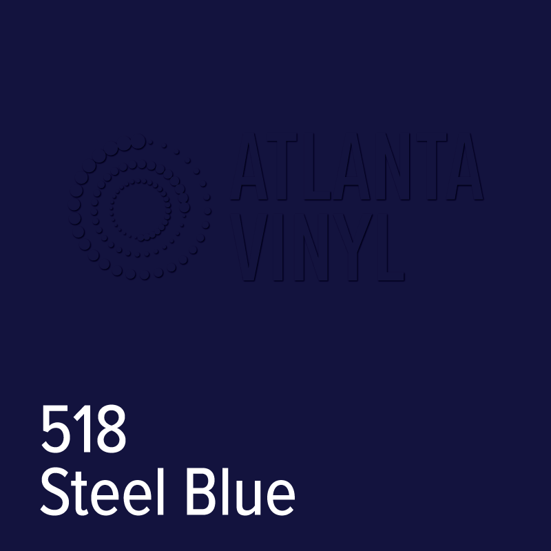 518 Steel blue Oracal 651 Adhesive Vinyl 24" Wholesale Bulk Roll