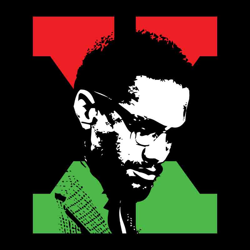 Malcolm X (DTF Transfer)