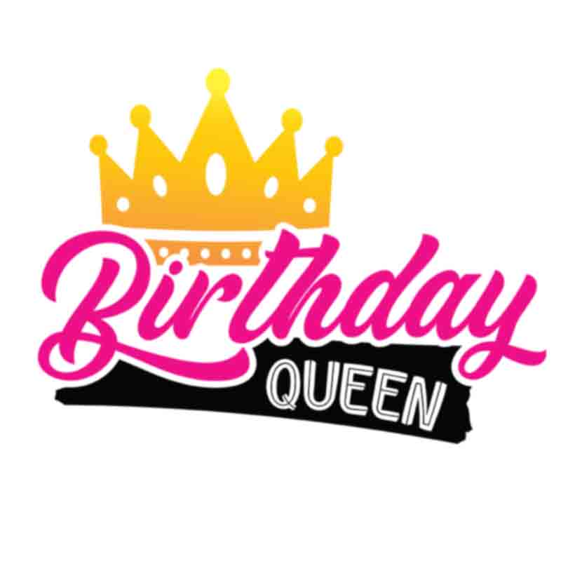 Birthday Queen Crown (DTF Transfer)