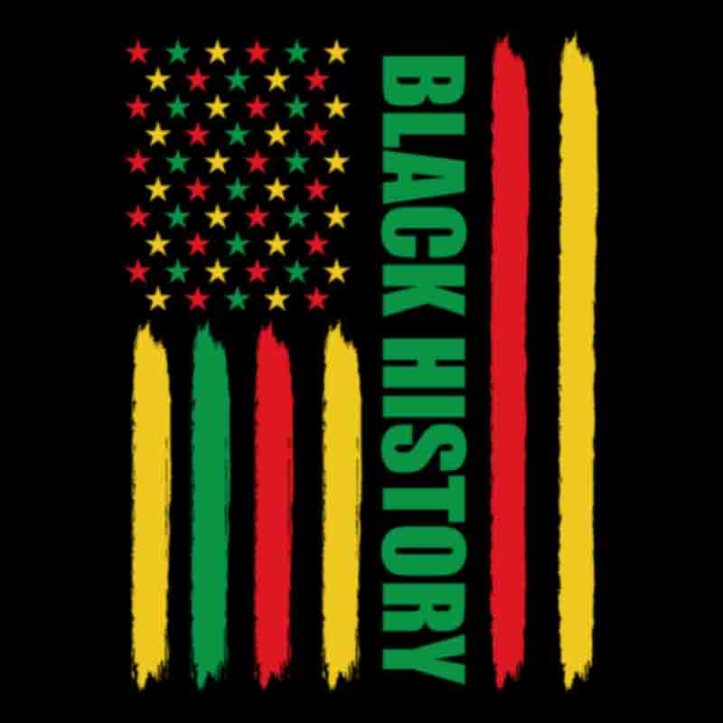 Black History Flag (DTF Transfer)