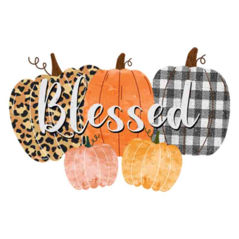 Blessed - Autumn/Fall Seasonal Design (DTF Transfer)