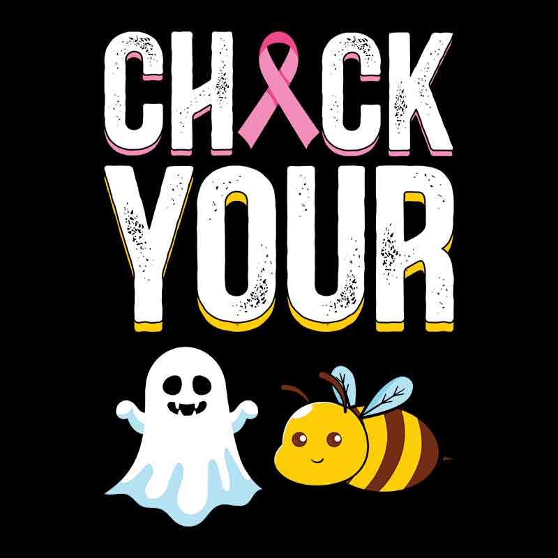 Breast Cancer Awareness - Check Your Boo Bees (DTF Transfer)