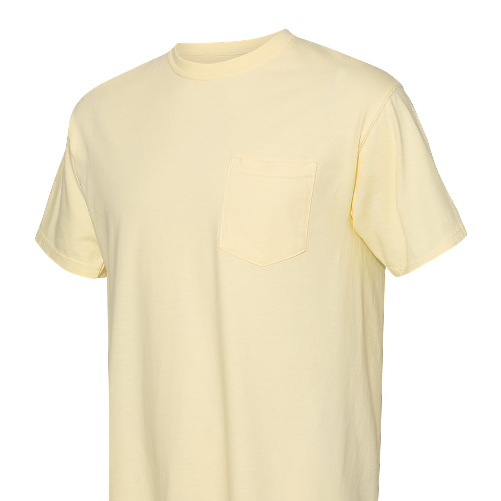 Comfort Color Unisex Pigment Dyed Short Sleeve Pocket T-Shirt