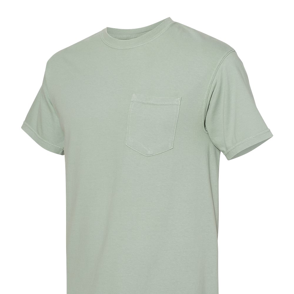 Comfort Color Unisex Pigment Dyed Short Sleeve Pocket T-Shirt