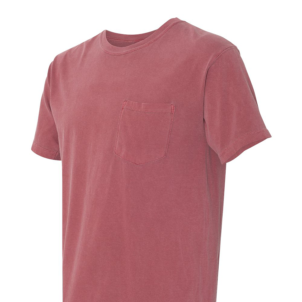 Comfort Color Unisex Pigment Dyed Short Sleeve Pocket T-Shirt