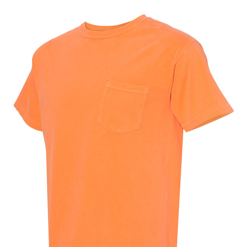 Comfort Color Unisex Pigment Dyed Short Sleeve Pocket T-Shirt