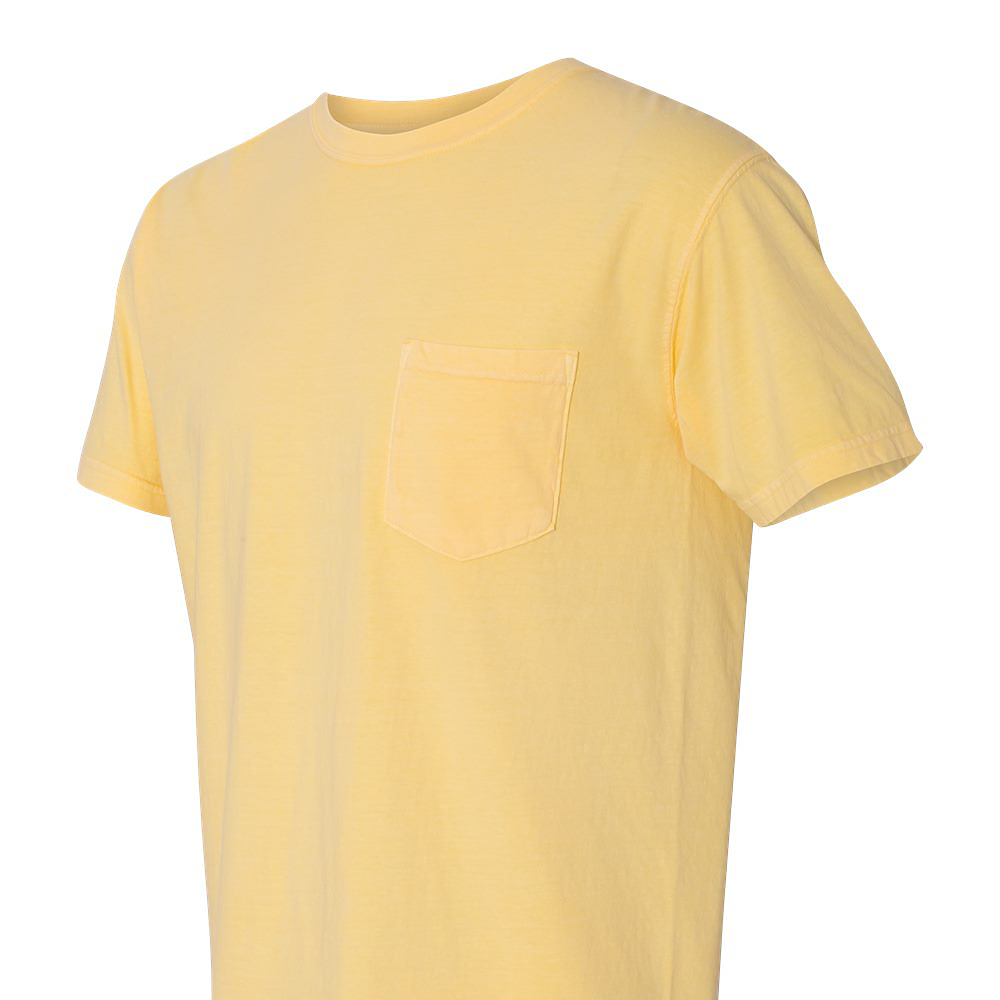 Comfort Color Unisex Pigment Dyed Short Sleeve Pocket T-Shirt