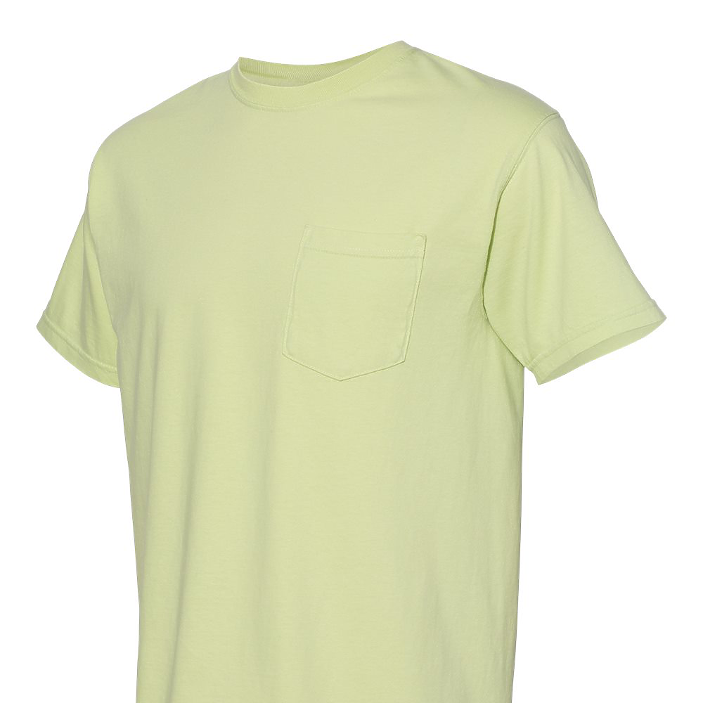 Comfort Color Unisex Pigment Dyed Short Sleeve Pocket T-Shirt