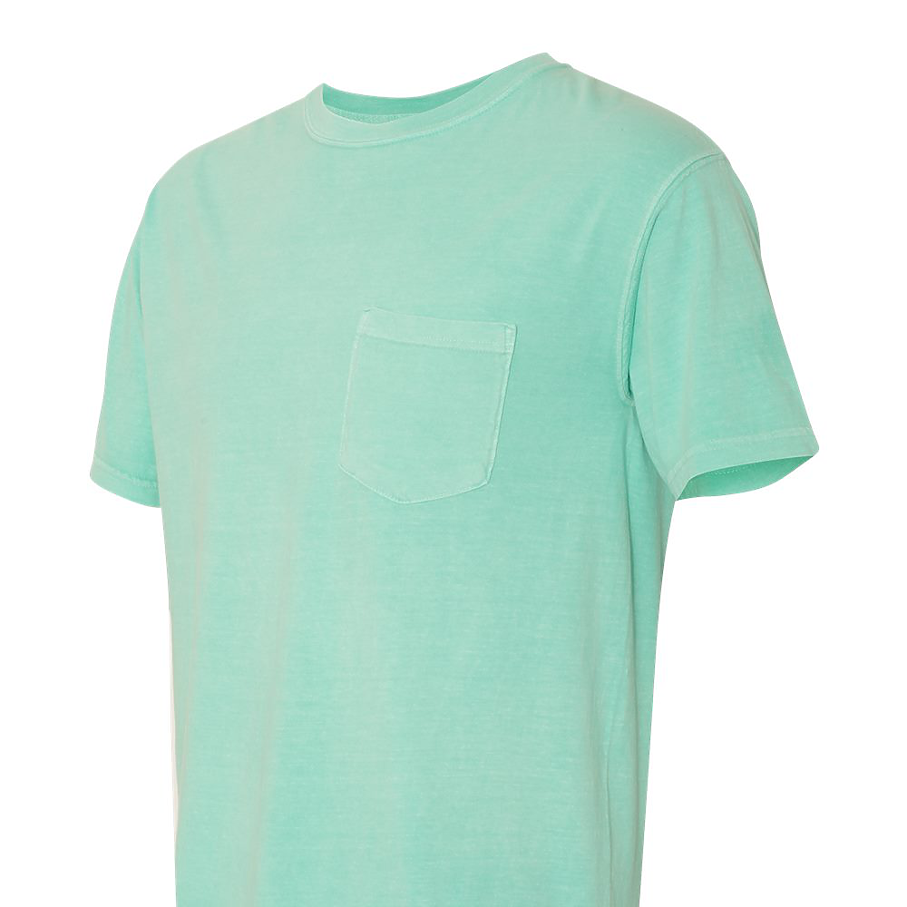 Comfort Color Unisex Pigment Dyed Short Sleeve Pocket T-Shirt