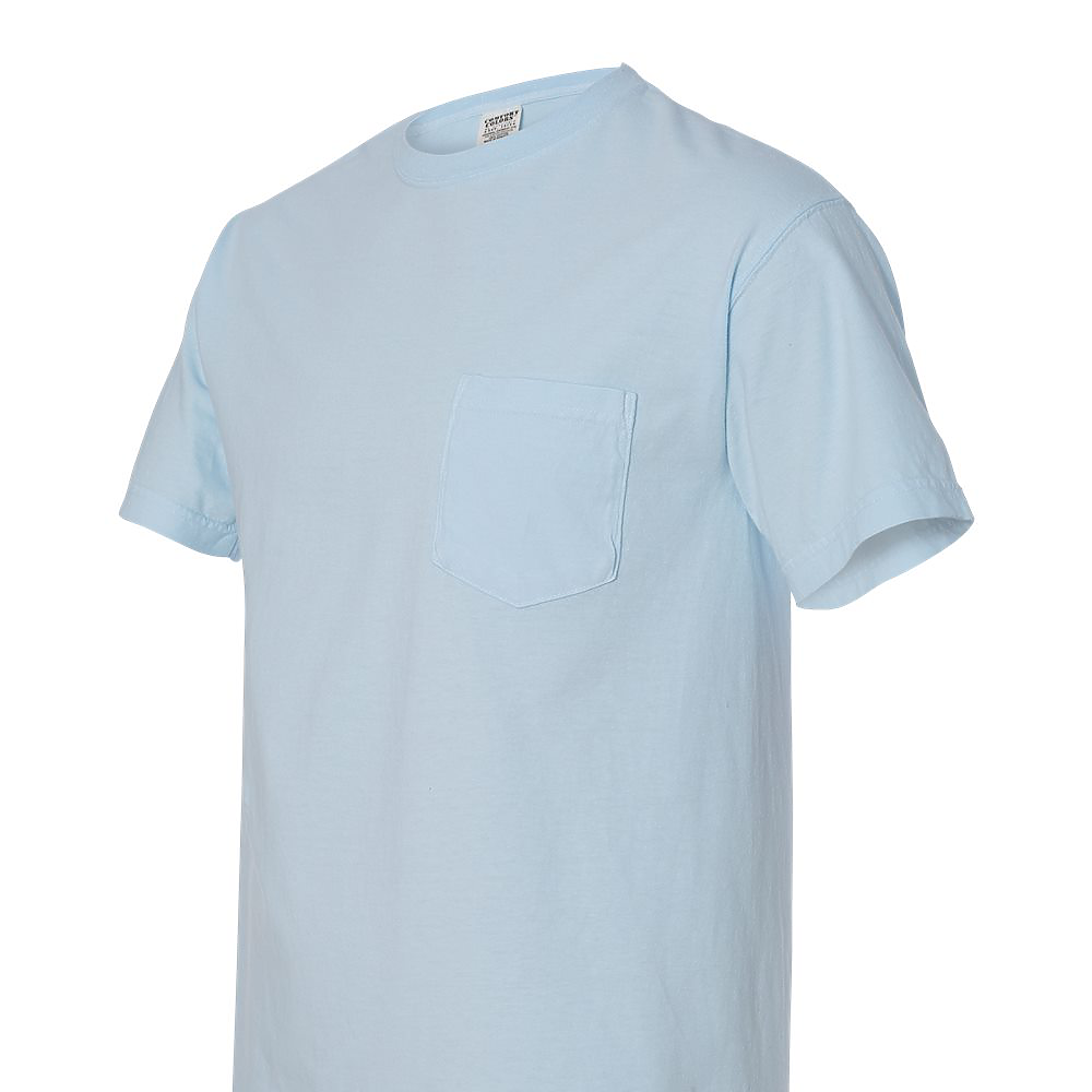 Comfort Color Unisex Pigment Dyed Short Sleeve Pocket T-Shirt