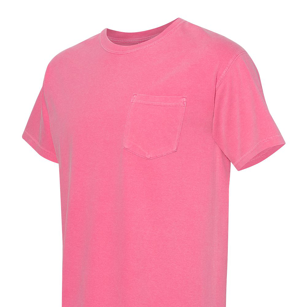 Comfort Color Unisex Pigment Dyed Short Sleeve Pocket T-Shirt
