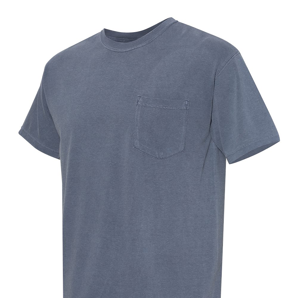 Comfort Color Unisex Pigment Dyed Short Sleeve Pocket T-Shirt