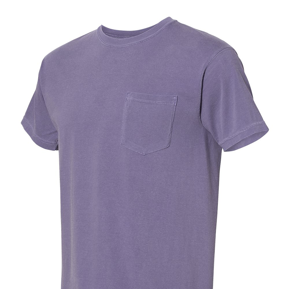 Comfort Color Unisex Pigment Dyed Short Sleeve Pocket T-Shirt