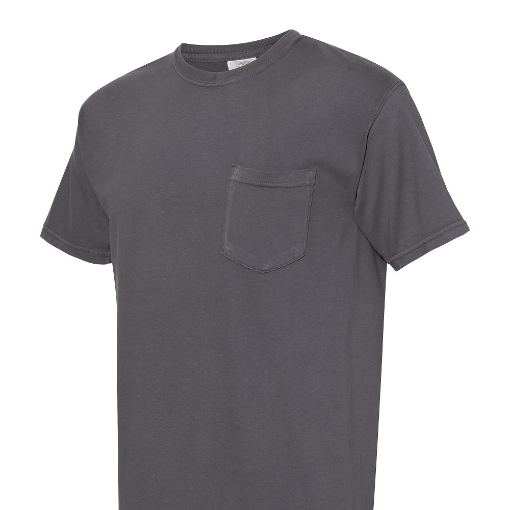Comfort Color Unisex Pigment Dyed Short Sleeve Pocket T-Shirt