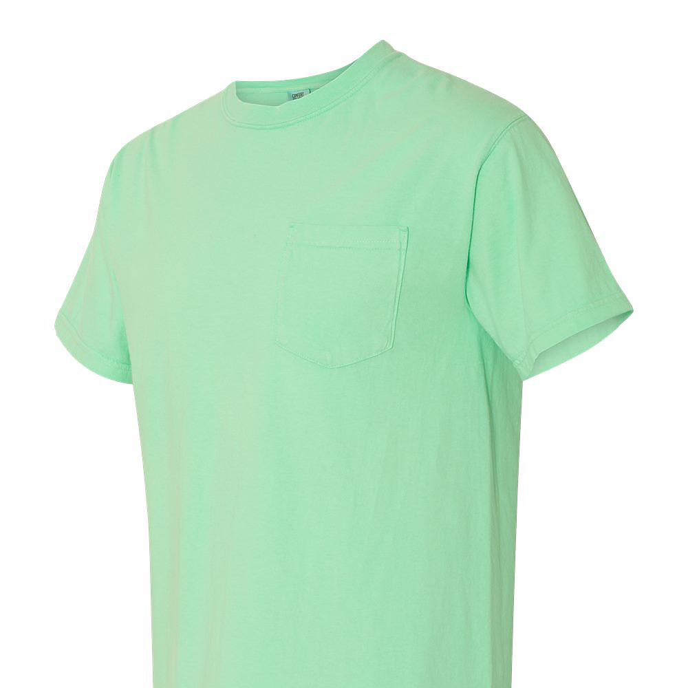 Comfort Color Unisex Pigment Dyed Short Sleeve Pocket T-Shirt