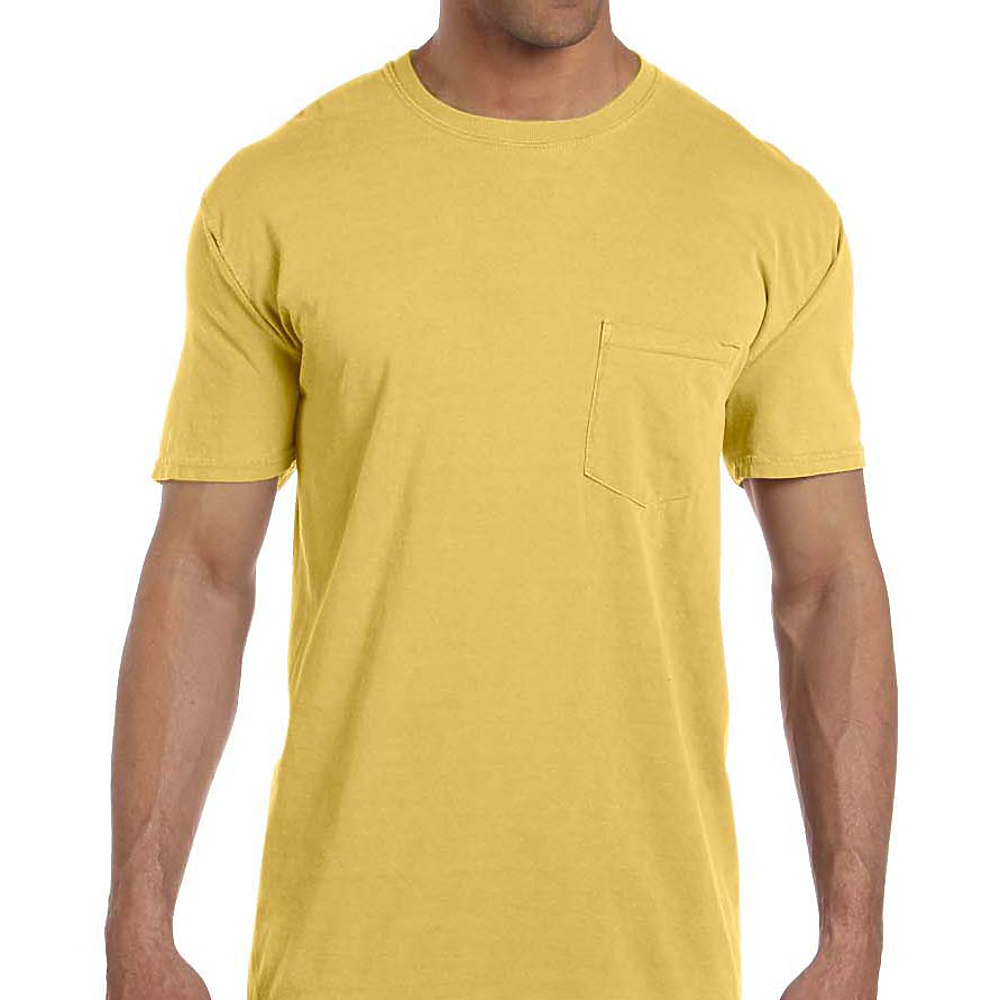 Comfort Color Unisex Pigment Dyed Short Sleeve Pocket T-Shirt