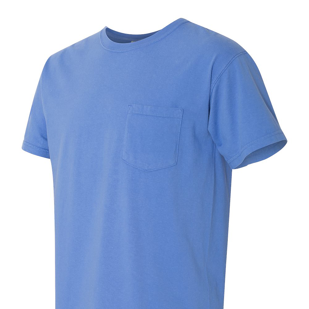 Comfort Color Unisex Pigment Dyed Short Sleeve Pocket T-Shirt