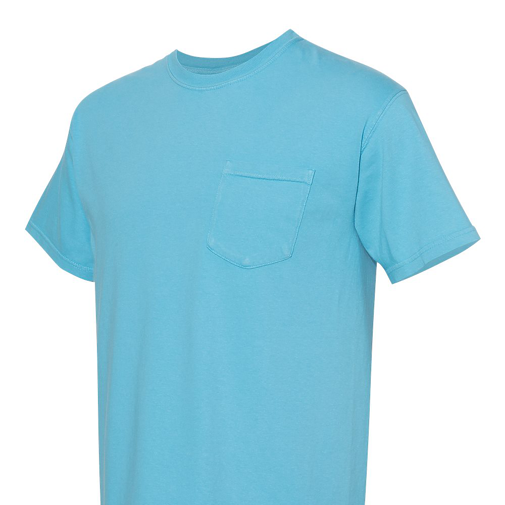 Comfort Color Unisex Pigment Dyed Short Sleeve Pocket T-Shirt