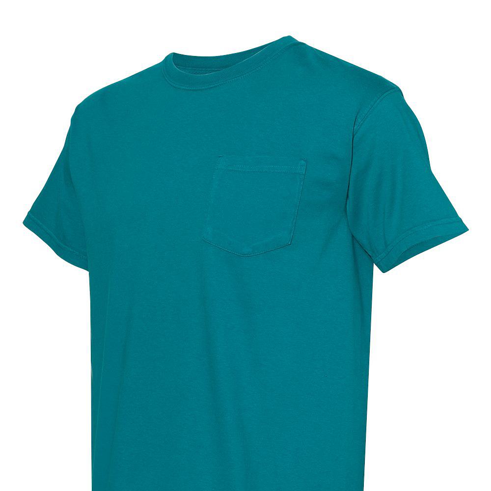 Comfort Color Unisex Pigment Dyed Short Sleeve Pocket T-Shirt