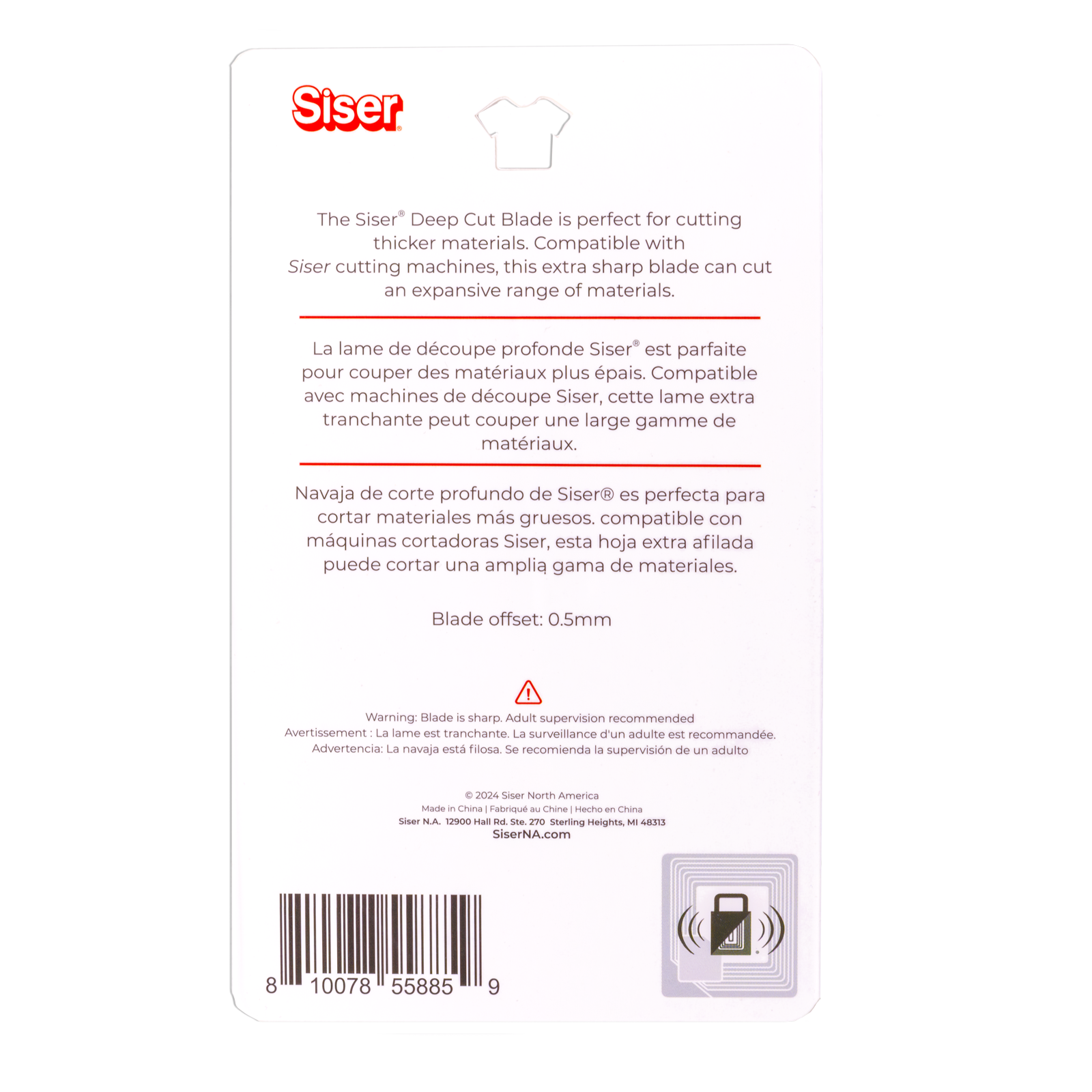 Siser Deep Cut Klinge